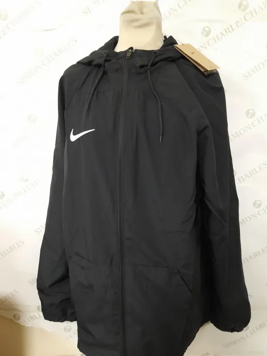 MENS NIKE BLACK JACKET - SIZE LARGE