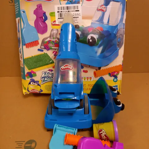 BOXED PALY-DOH PLAYDOH ZOOM ZOOM VACUUM & CLEANUP SET