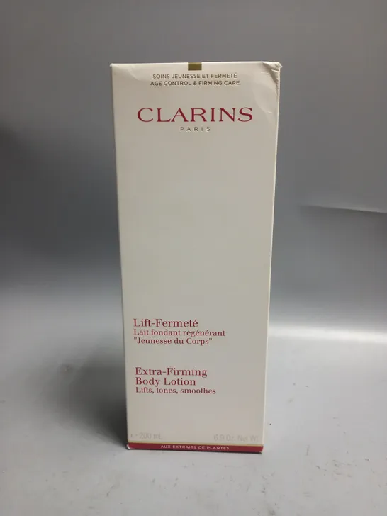 BOXED CLAIRINS EXTRA-FIRMING BODY LOTION 200ML