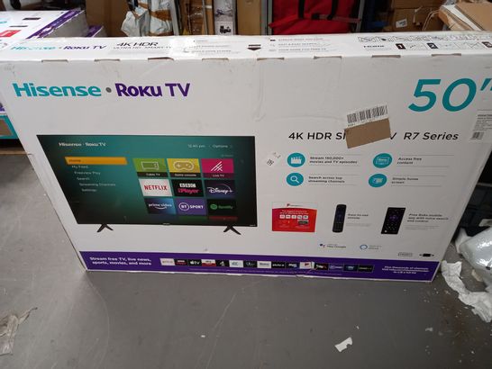 HISENSE A7200GTUK ROKU SMART 4K HDR LED FREEVIEW TV 