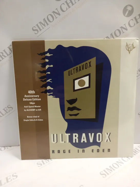 SEALED ULTRAVOX RAGE IN EDEN 40TH ANNIVERSARY DELUXE EDITION VINYL 