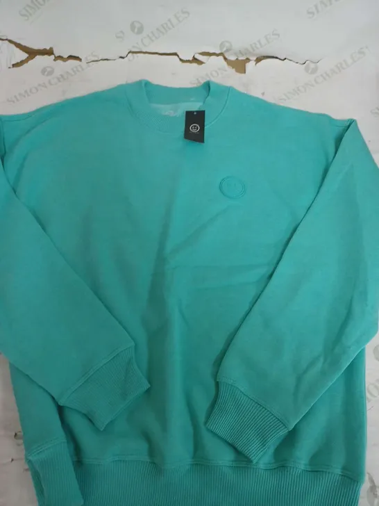 GILLY HICKS LIGHT BLUE JUMPER - SMALL 