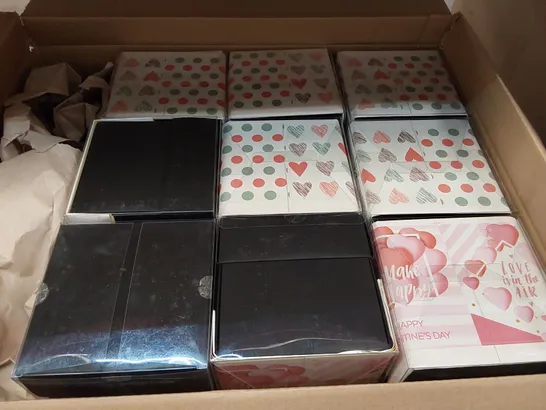 BOX OF APPROXIMATELY 18X BRAND NEW VALENTINES GIFT SETS (1 BOX)