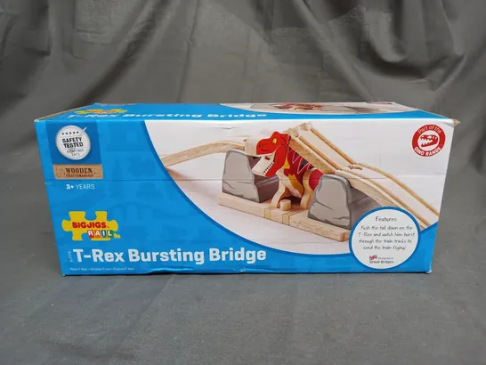 BIG-JIGS T-REX BURSTING BRIDGE - AGES 3+