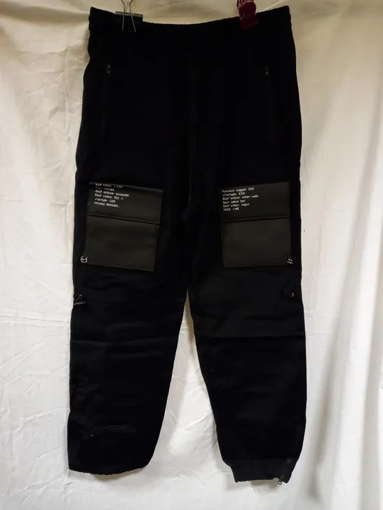 BRAND NEW KOI THE BANSHEE WOMENS CARGO PANTS, BLACK - MEDIUM 