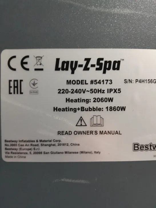 BESTWAY LAY-Z-SPA (54173) - COLECTION ONLY