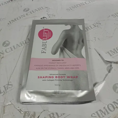 SET OF 7 FABULIFT BODY SHAPING BODY WRAPS 