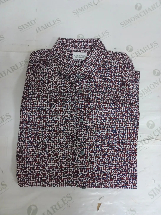 CALVIN KLEIN SLIM FIT SHIRT - SIZE 16