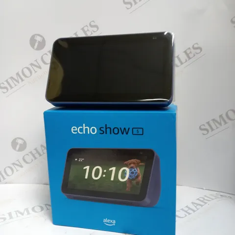 BOXED AMAZON ALEXA ECHO SHOW 5