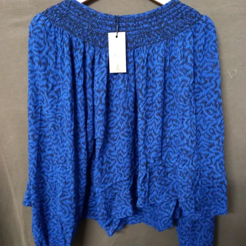 HUSH ELISHA TOP IN BLUE - 16