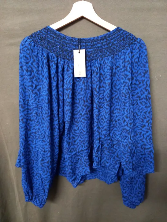 HUSH ELISHA TOP IN BLUE - 16