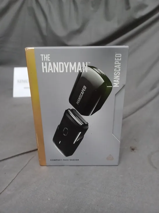 SEALED MANSCAPED THE HANDYMAN COMPACT FACE SHAVER