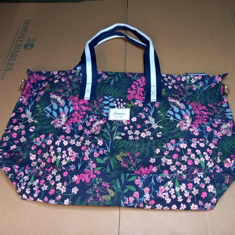 WOMENS JOULES FLORAL PATTERN BAG 