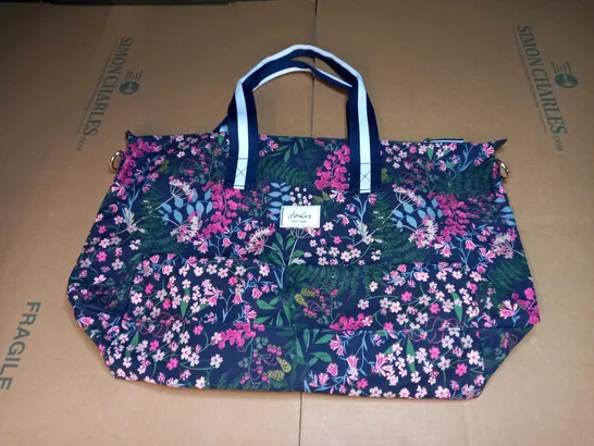 WOMENS JOULES FLORAL PATTERN BAG 