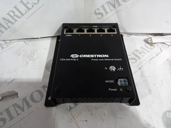 CRESTRON POWER OVER ETHERNET SWITCH (CEN-SW-POE-5)