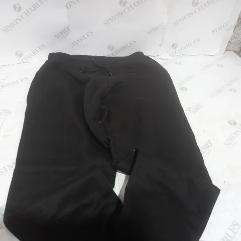 PAIR OF BLACK JOGGERS UNBRANDED SIZE L