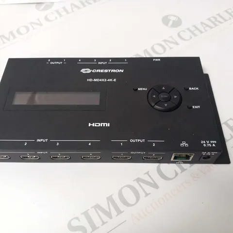 CRESTON HD-MD4X2-4K-E 4X2 4K HDMI SWITCHER