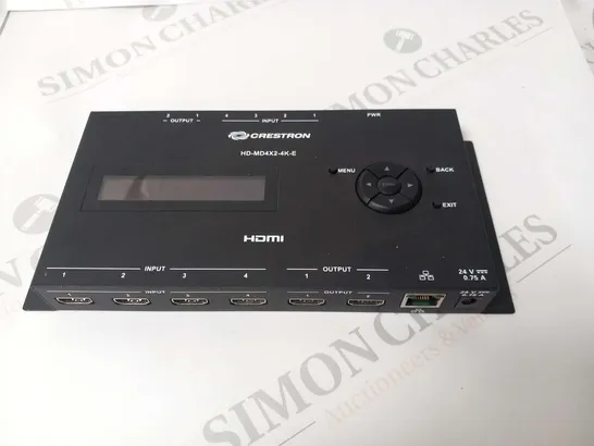 CRESTON HD-MD4X2-4K-E 4X2 4K HDMI SWITCHER