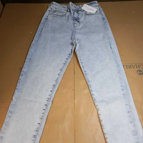 IN THE STYLE WASHED DENIM JEANS - UK 14