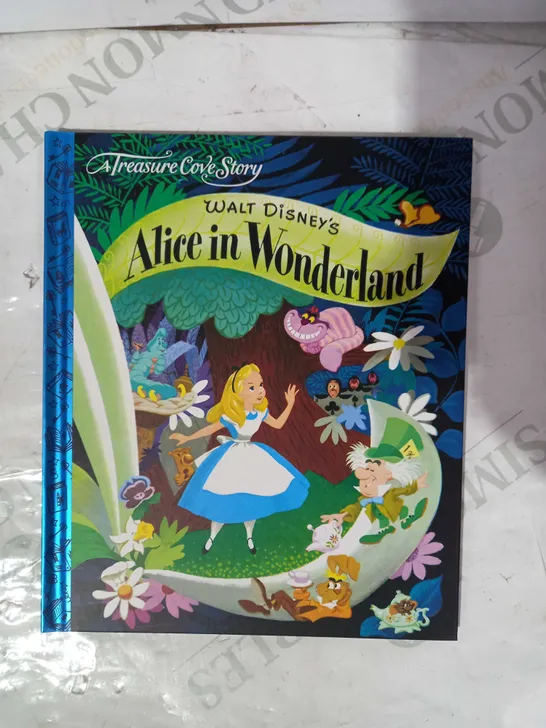 BOX OF APPROXIMATELY 15 BOOKS - A TREASURE COVE STORY, WALT DISNEY'S ALICE IN WONDERLAND