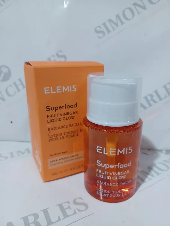 BOXED ELEMIS SUPERFOOD FRUIT VINEGAR RADIANCE FACIAL TONER (145ML)