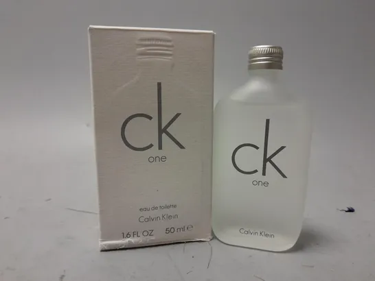 BOXED CALVIN KLEIN ONE EAU DE TOILETTE (50ml)