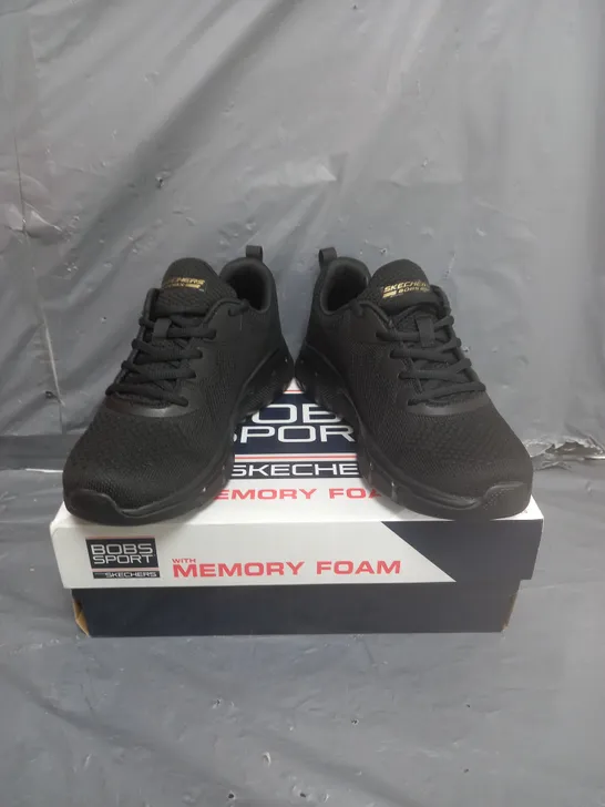 BOBS SPORT FROM SKECHERS TRAINERS BLACK SIZE 4