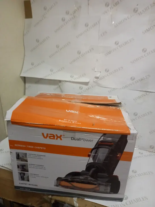 VAX W86-DP-B DUAL POWER CARPET CLEANER