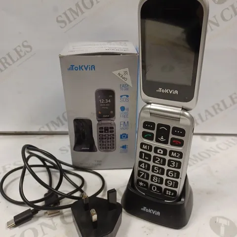 BOXED TOKVIA T201 MOBILE PHONE - BLACK 