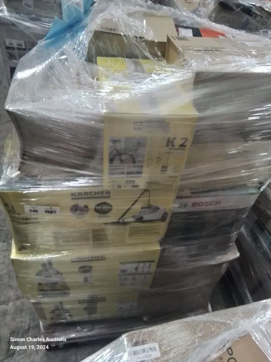 PALLET OF APPROXIMATELY 31 UNPROCESSED RAW RETURN HOUSEHOLD AND ELECTRICAL GOODS TO INCLUDE;