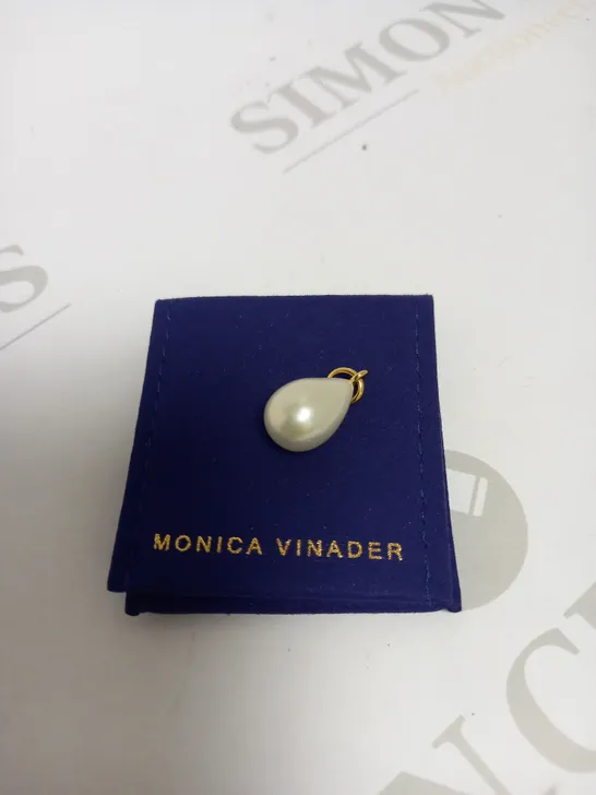 MONICA VINADER PEARL STONE HANGING PENDANT 