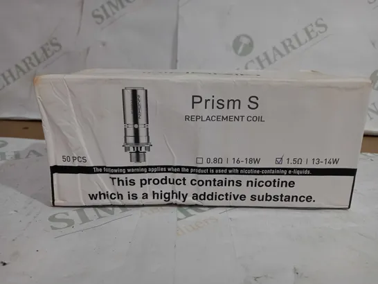 BOX OF APPROX 50 INNOKIN PRISM S REPLACEMENT COIL - 13-14W