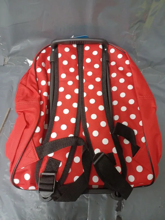 DISNEY MINNIE MOUSE TROLLEY BAG RED