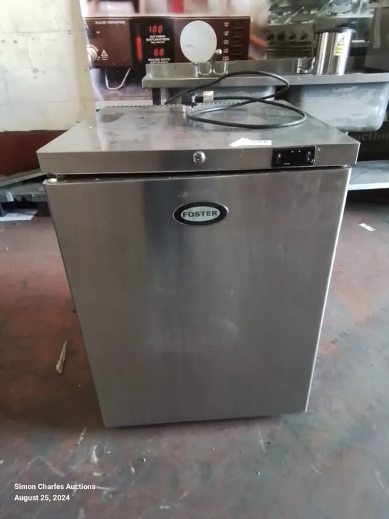 FOSTER COMMERCIAL STAINLESS STEEL REFRIGERATOR 