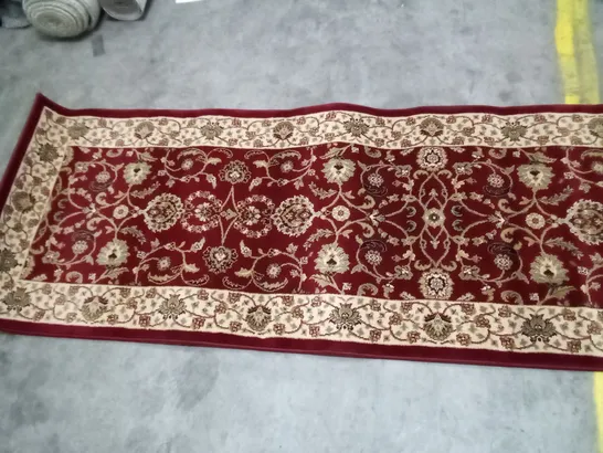 BOULDER BROOK PERSIAN RED RUG 68X235CM