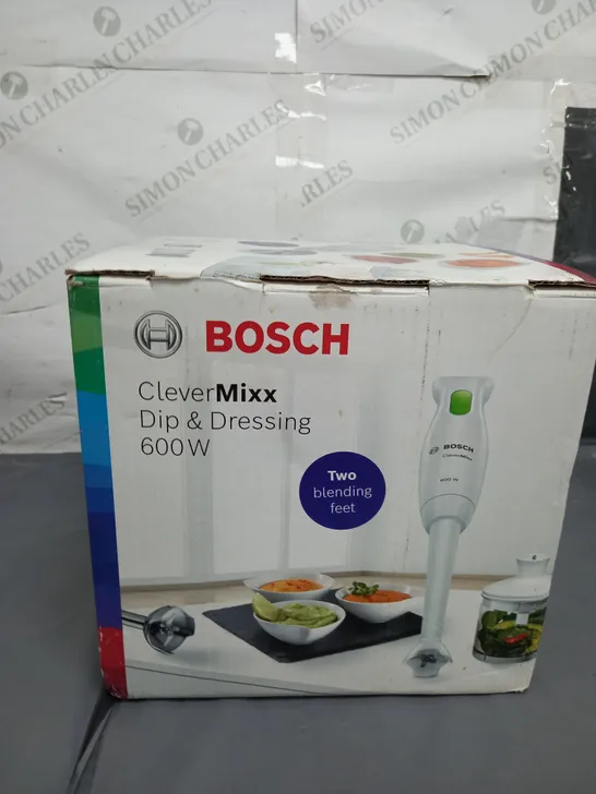 BOSCH CLEVER MIXX DIP AND DRESSING BLENDER 600W