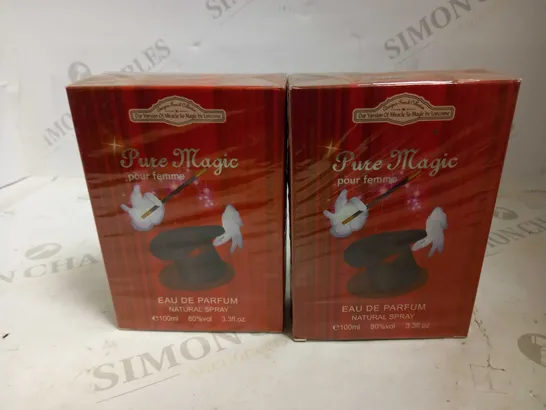 LOT OF 26 DFC PURE MAGIC EDP 100ML