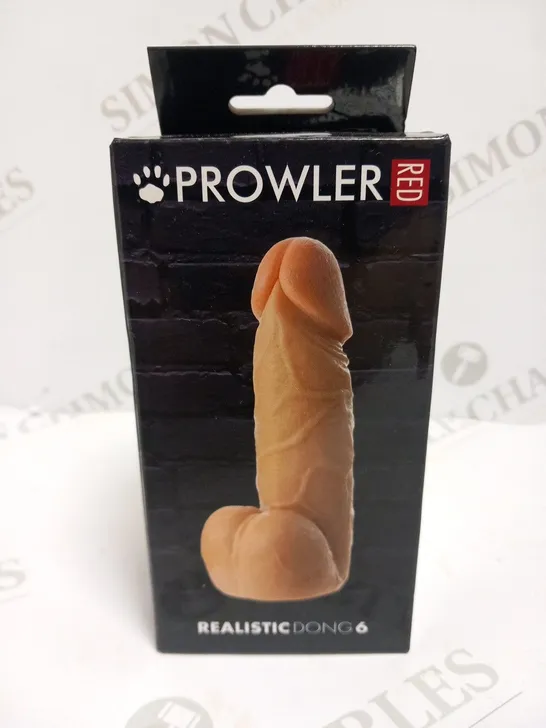 BOXED PROWLER RED REALISTIC DONG 6