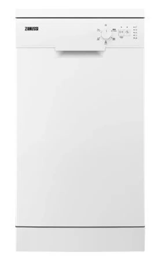 ZANUSSI ZSFN132W1 SLIMLINE DISHWASHER - WHITE - E RATED