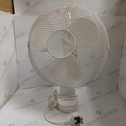 JOHN LEWIS DESK FAN IN WHITE