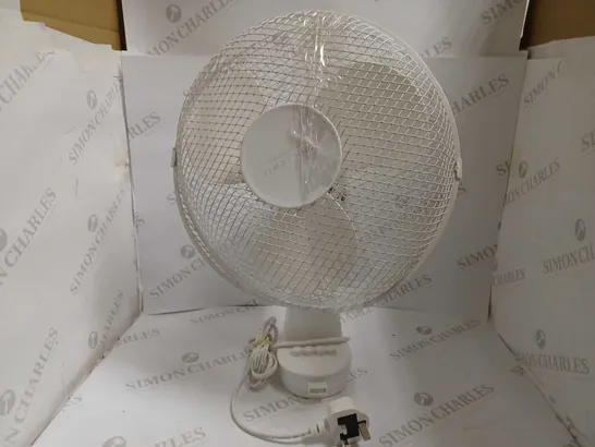 JOHN LEWIS DESK FAN IN WHITE