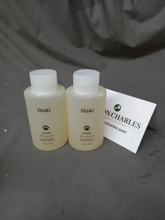 OUAI X2 FUR BEBE PET SHAMPOO 474ML - COLLECTION ONLY