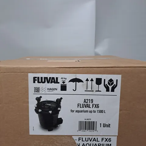 BOXED FLUVAL FX6 AQUARIUM FILTER 1500 LITRES 