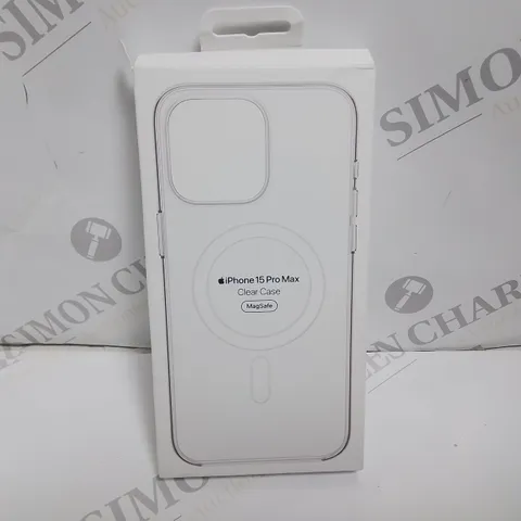 BOXED IPHONE 15 PRO CLEAR CASE WITH MAGSAFE MT223ZM/A