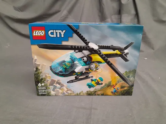 LEGO CITY - EMERGENCY RESCUE HELICOPTER - 60405