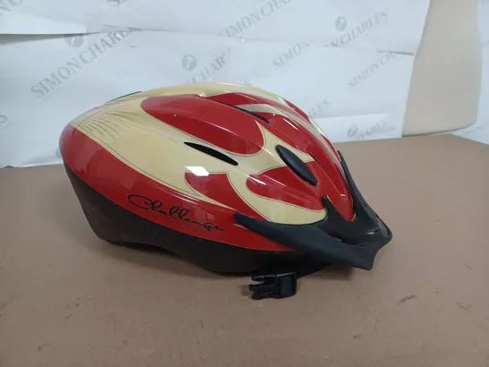 CHALLENGE BIKE HELMET  SIZE UNKNOW 