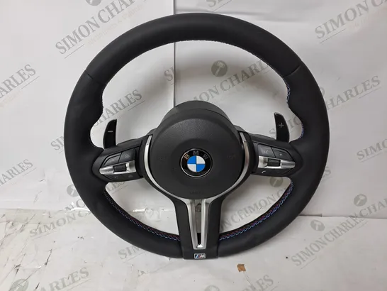 BMW M3 SPORT  SERIES STEERING WHEEL WITH FULL BUTTON INTERFACE AND PADDLE SHIFT -15"