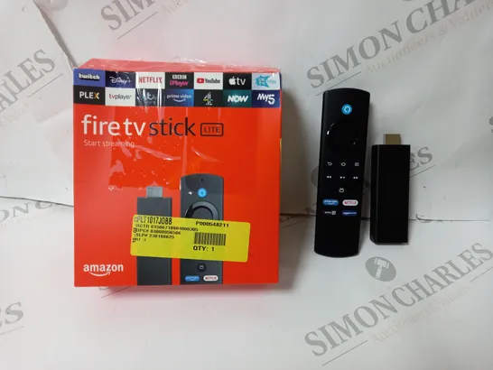 BOXED AMAZON FIRE TV STICK LITE