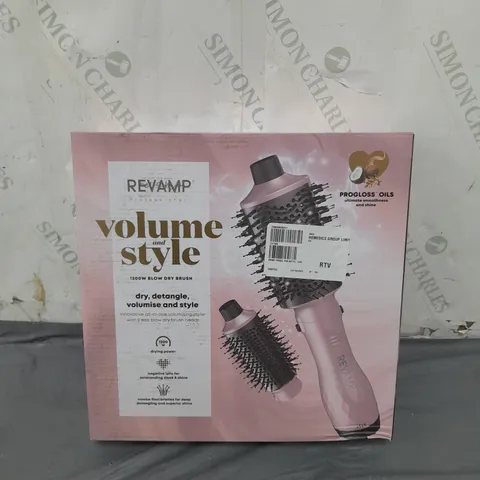 REVAMP VOLUME AND STYLE 1200W BLOW DRY BRUSH