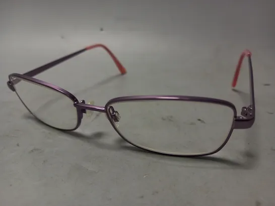 SPECSAVERS PRESCRIPTION SQUARED FRAME GLASSES IN PURPLE